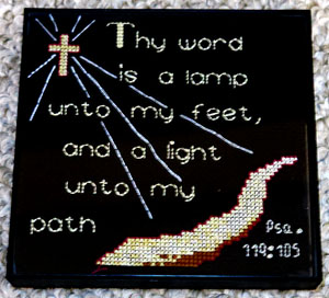 Light Path stitched by Stephanie Ison