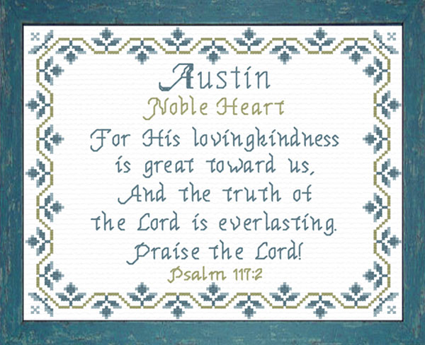 Name Blessings - Austin