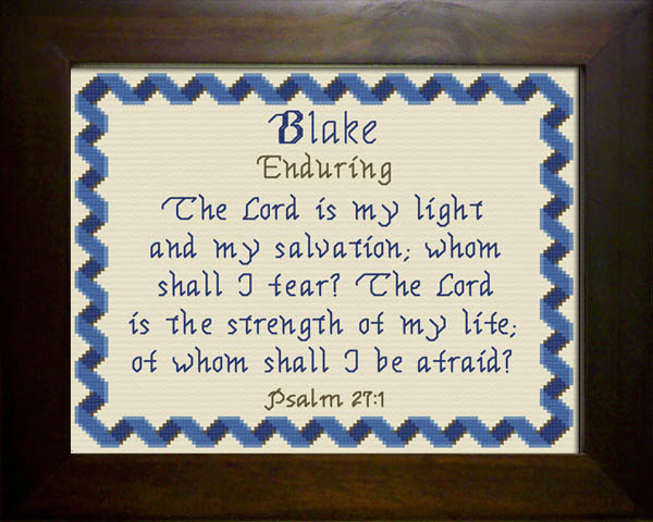 Name Blessings - Blake
