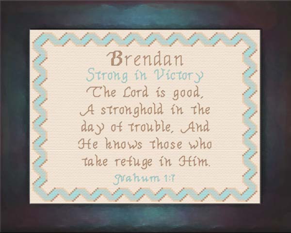 Name Blessings - Brendan