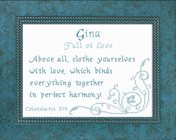 Name Blessings - Gina2