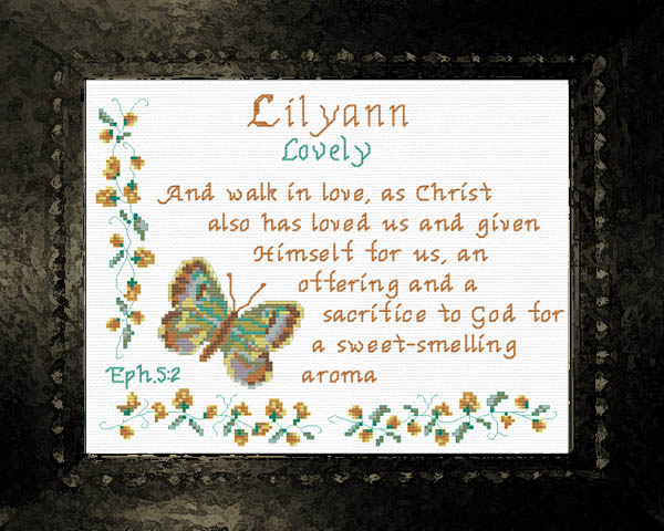 Name Blessings - Lilyann