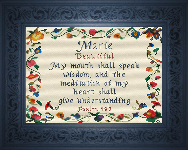 Name Blessings - Marie2