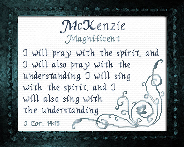 Name Blessings - McKenzie