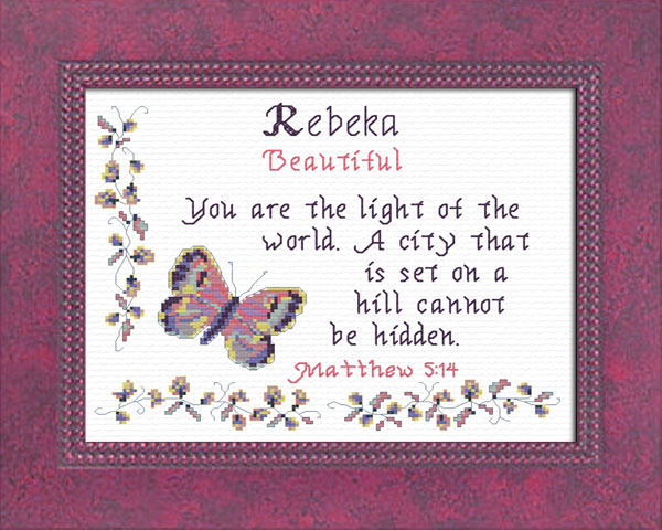 Name Blessings - Rebeka