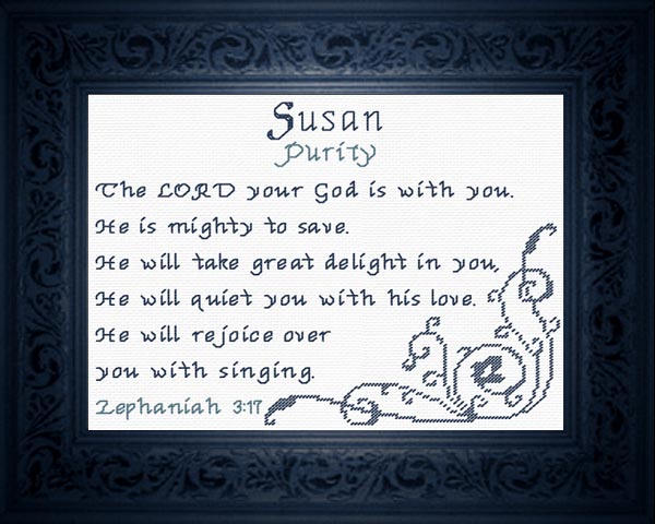 Name Blessings - Susan