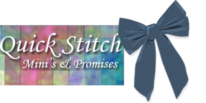 Quick Stitch Minis and Promises