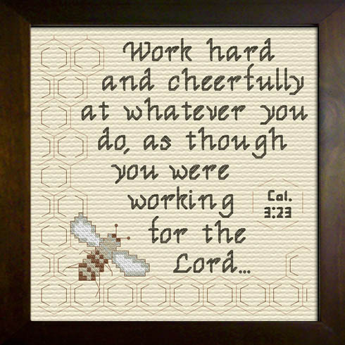 Work for The Lord - Colossians 3:23