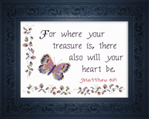 Treasure - Matthew 6:21