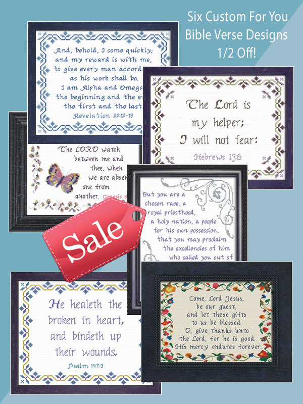 Sale Custom For You Bible Verse Designs