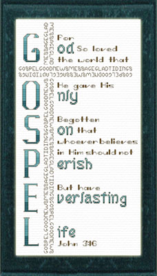GOSPEL - Acrostic - John 3:16