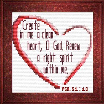 Clean Heart - Psalm 51:10