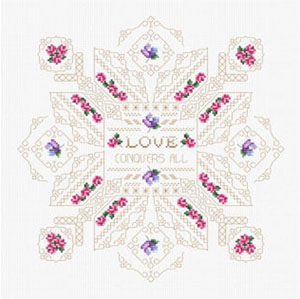 Love Conquers All - 4 Designs 1 Chart