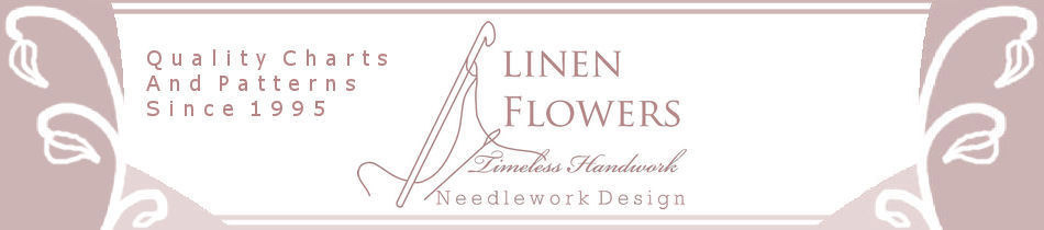 Linen Flowers Timeless Handiwork Needlework Designs