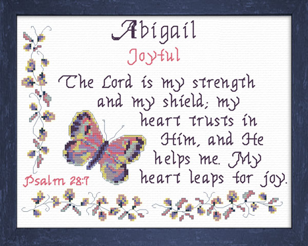 Name Blessings - Abigail11