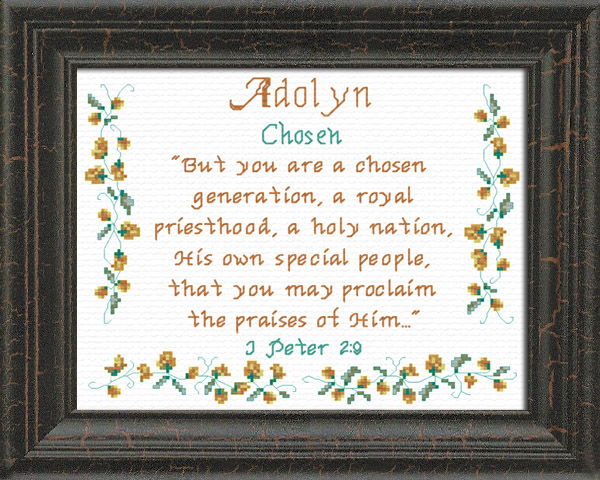 Name Blessings - Adolyn