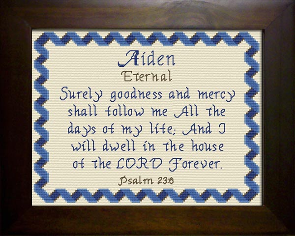 Name Blessings - Aiden