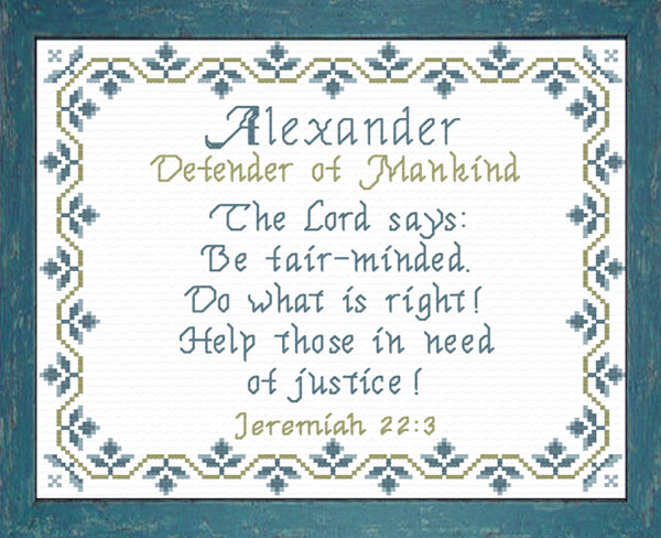 alexander given name