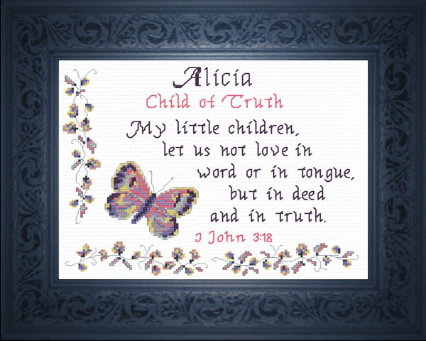 Name Blessings - Alicia