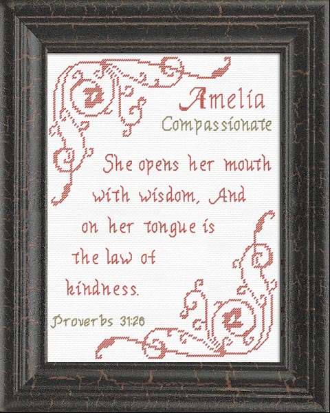 Name Blessings - Amelia