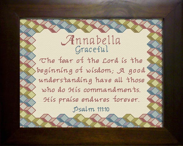 Name Blessings - Annabella