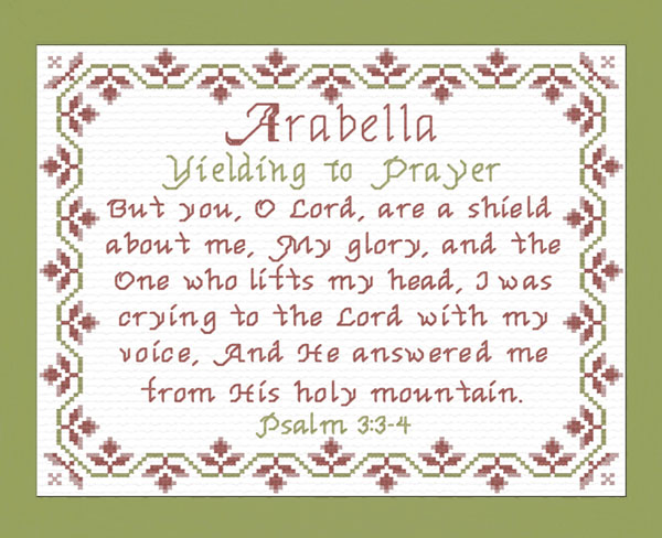 Name Blessings - Arabella3