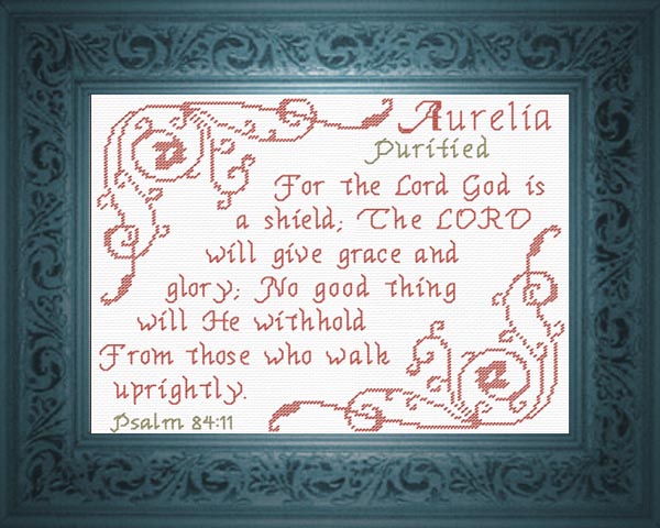 Name Blessings - Aurelia