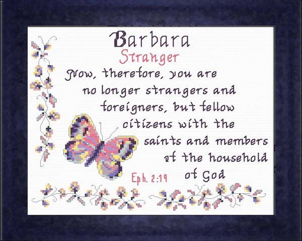 Name Blessings - Barbara