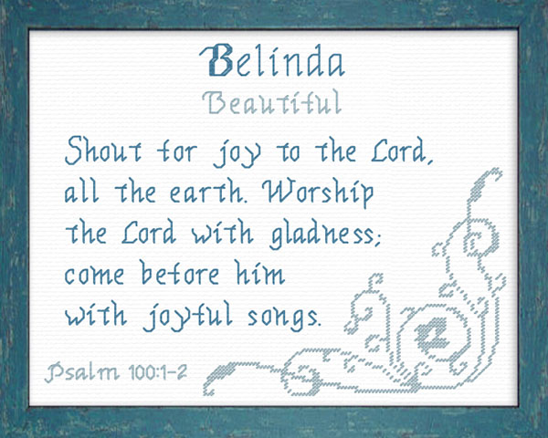 Name Blessings - Belinda
