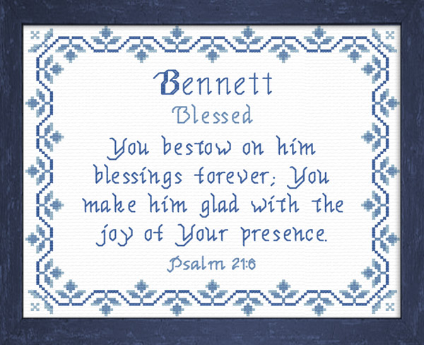 Name Blessings - Bennett2