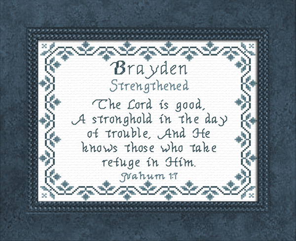 Name Blessings - Brayden