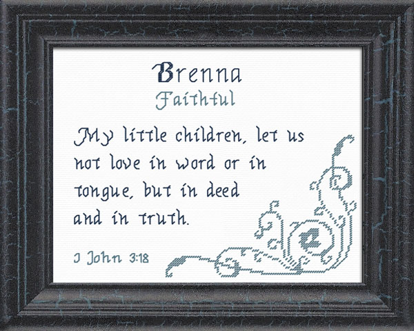 Name Blessings - Brenna