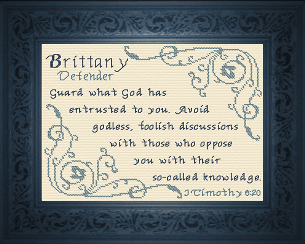 Name Blessings - Brittany2