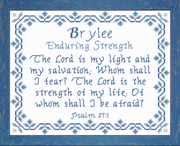 Name Blessings - Brylee