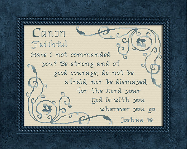 Name Blessings - Canon