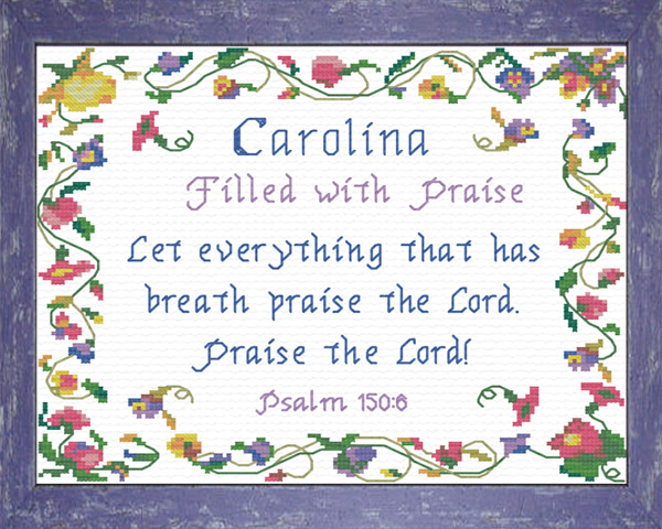 Name Blessings - Carolina