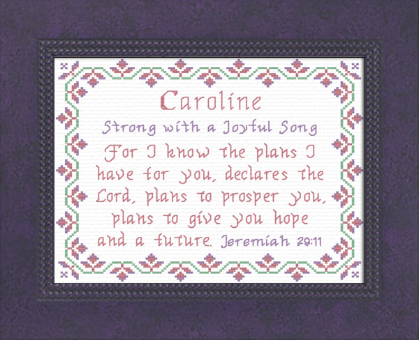 Name Blessings - Caroline2