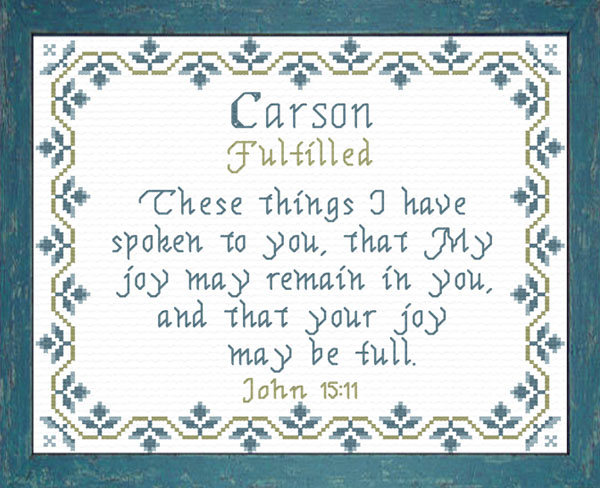 Name Blessings - Carson3