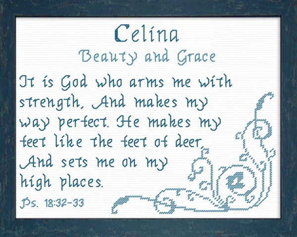 Name Blessings - Celina