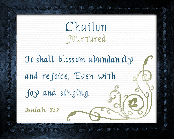Name Blessings - Chailon