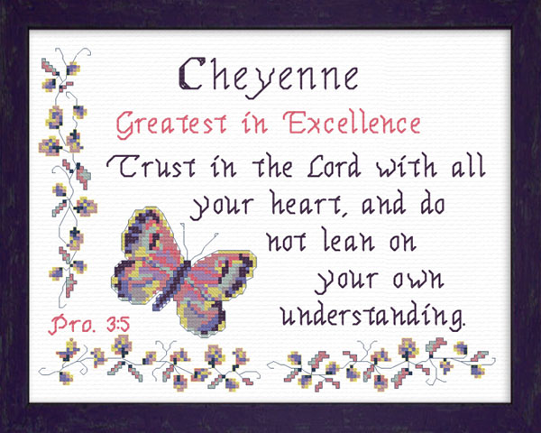 Name Blessings - Cheyenne