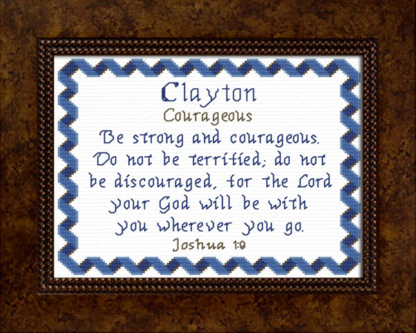 Name Blessings - Clayton