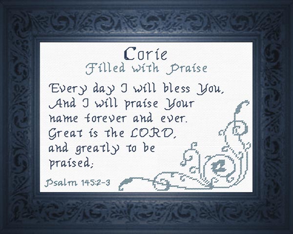 Name Blessings - Corie