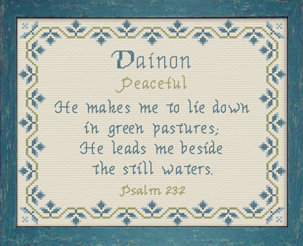 Name Blessings - Dainon