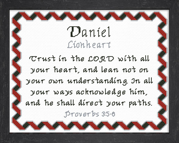 Name Blessings - Daniel3