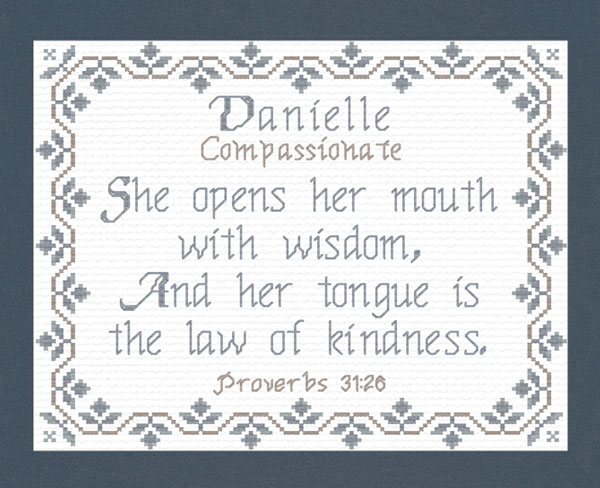 Name Blessings - Danielle