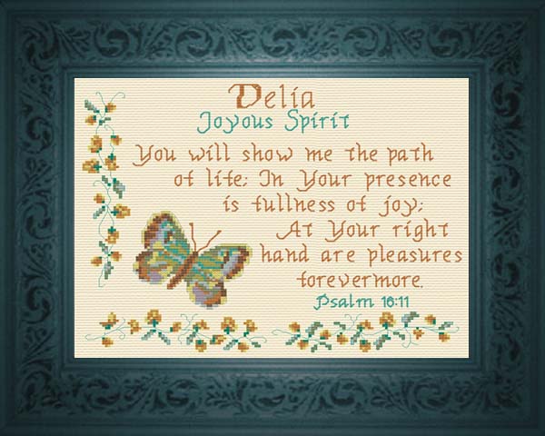 Name Blessings - Delia