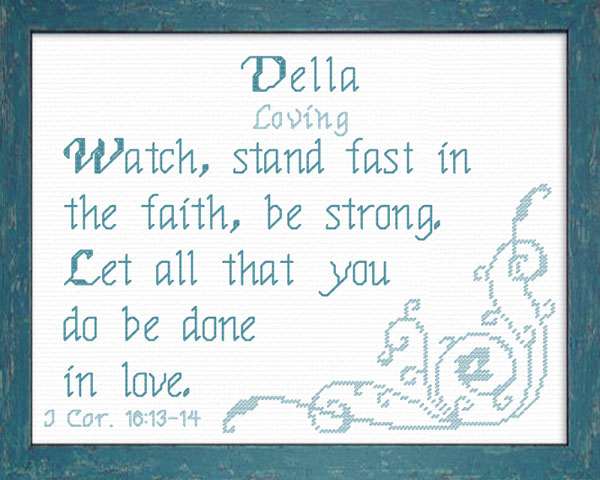 Name Blessings - Della2