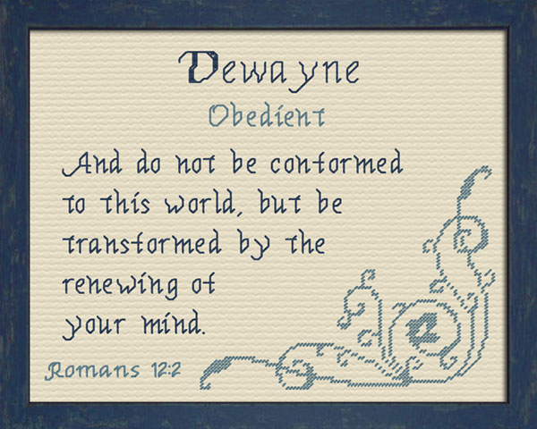 Name Blessings - Dewayne