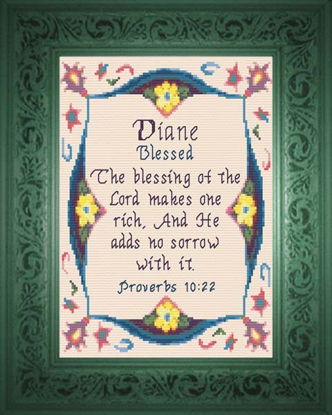 Name Blessings - Diane